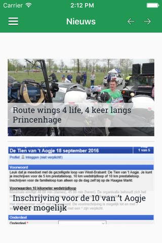 Wijkblad Princenhage screenshot 2