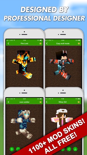 Mod Skins for Minecraft PE (Pocket Editi