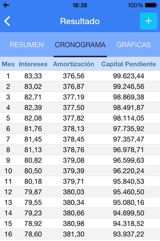 Calculadora Créditos screenshot 4