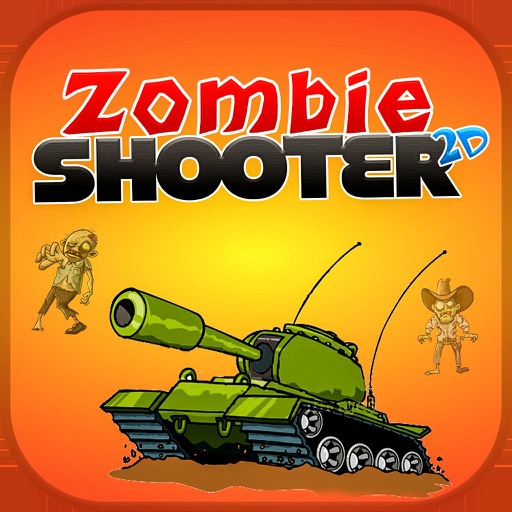 Zombie Shooter 2D - Eliminate All Zombies in Fun 2D Shooting Infinity Game Icon