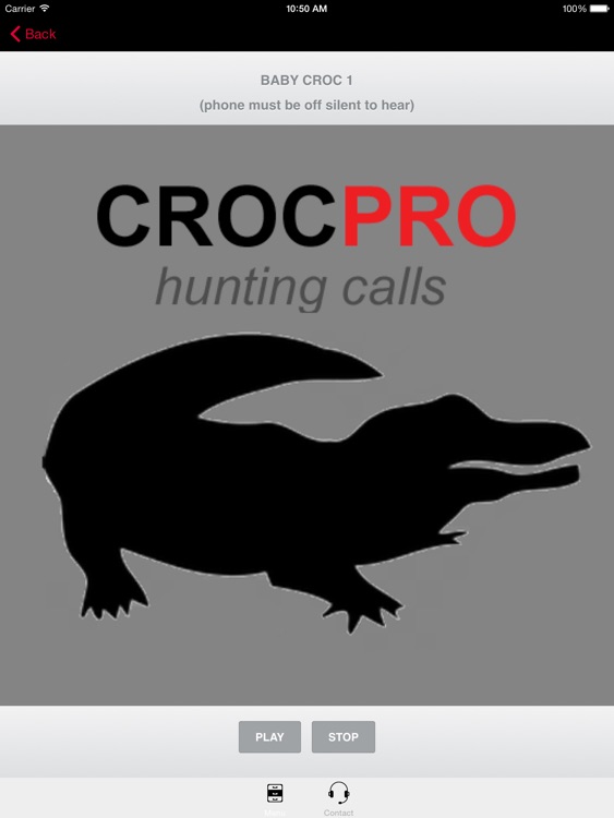 REAL Crocodile Calls & Crocodile Sounds! (ad free) BLUETOOTH COMPATIBLE screenshot-3