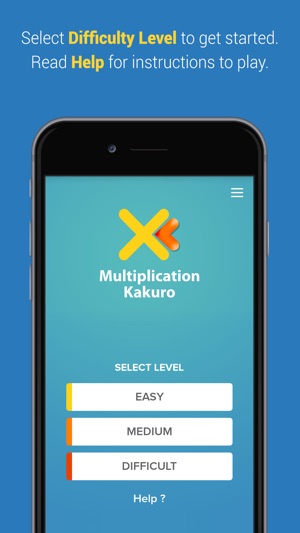 Multiplication Kakuro puzzle