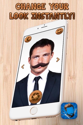 Barber Shop Hair Salon – Add Beard and Mustache or Change Your Hairstyle Free screenshot 2
