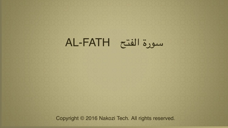 Surah No. 48 Al-Fath screenshot-3
