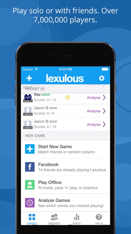 Lexulous Word Game