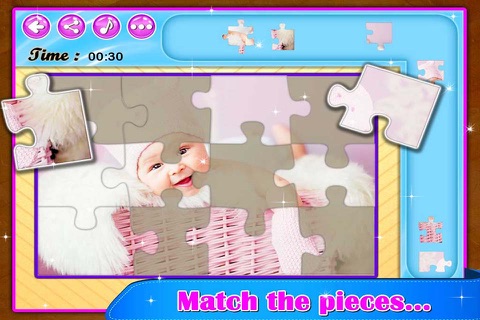 Cute Babies Jigsaw Puzzle - Kids Puzzle Fun screenshot 3