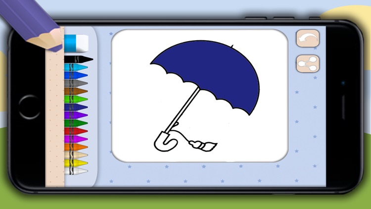 Coloring book for kids - pictures and drawings to paint with girls & boys color games screenshot-3