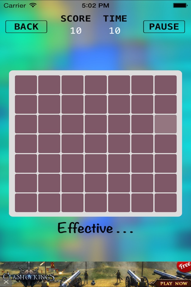 Color cube - spot the different square screenshot 3