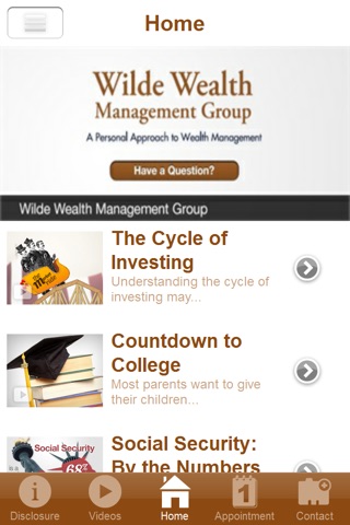 Wilde Wealth Management screenshot 2