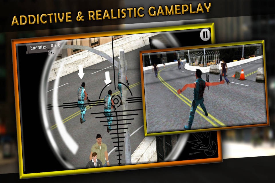 City Sniper Killer -Hit the Liberty Prisoner Guard screenshot 2