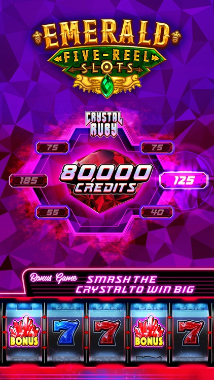 Emerald 5-Reel Classic Slots - Free Old Vegas Slot Machines screenshot-3