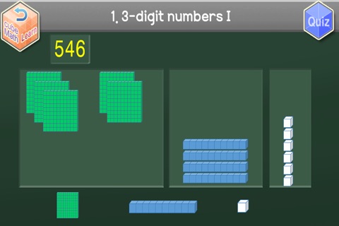Second Grade Cube Math Lite screenshot 2