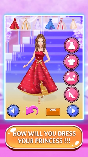 Princess Party - A little girl dress up and salon games for (圖3)-速報App