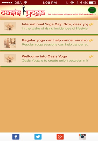 Oasis Yoga screenshot 2