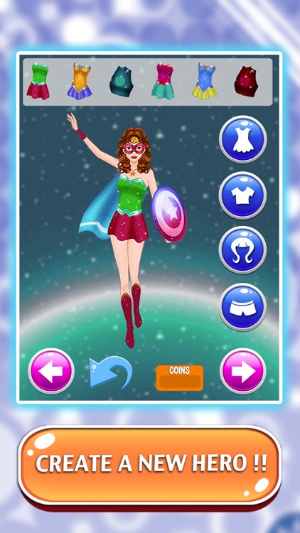 Fun Super Hero Games - Create A Character Girls 2