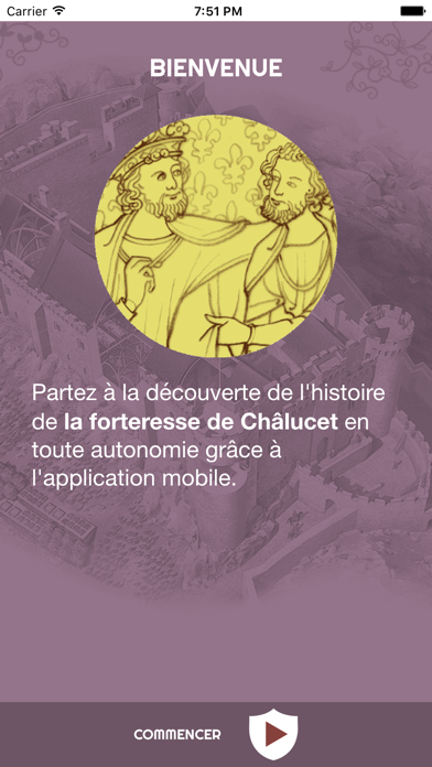 How to cancel & delete Forteresse de Châlucet from iphone & ipad 1