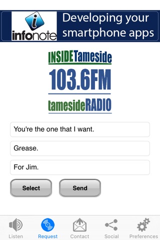 Tames Radio screenshot 2