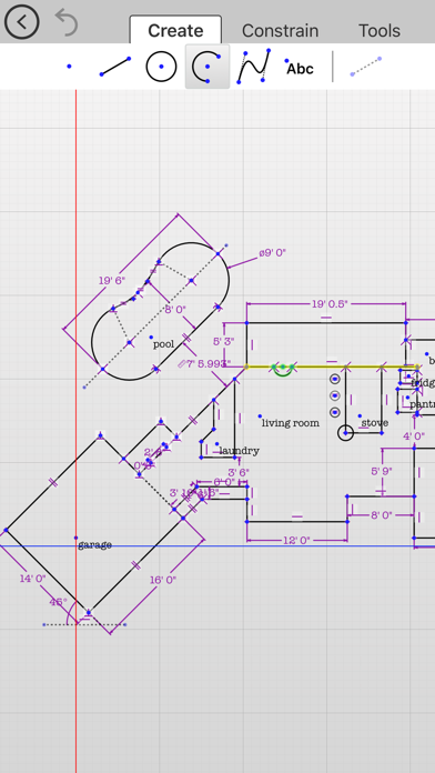 How to cancel & delete Updraw - create 2D CAD drawings with dimensions from iphone & ipad 1