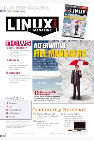 Linux Magazine screenshot 2