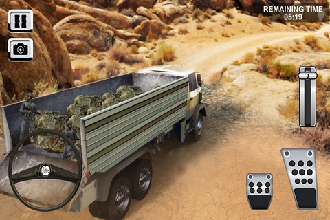 Army Cargo Truck Parking screenshot 2