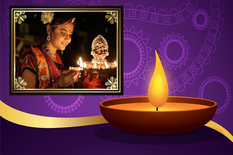 Diwali Photo Frames Deluxe screenshot 4