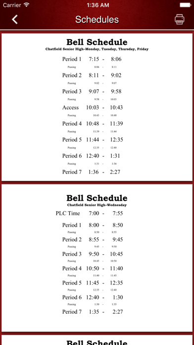 How to cancel & delete Chatfield High School from iphone & ipad 3