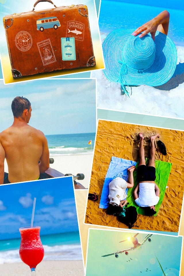 Vacation Greeting Cards - Summer Holiday Greetings, Wallpapers & Messages screenshot 3