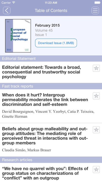 European Journal of Social Psychology screenshot-4