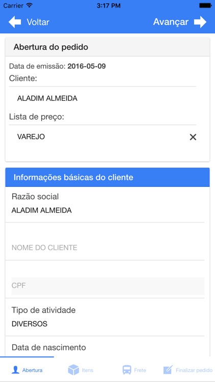 Pedidos Mobile - Gestor ERP