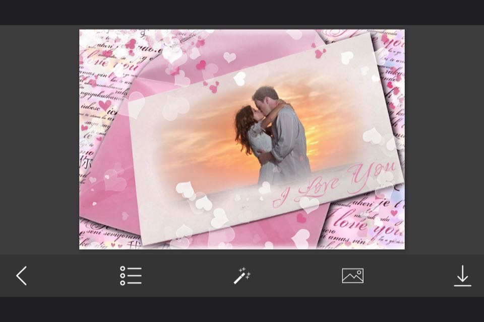 Pink Heart Photo Frame - Make Awesome Photo using beautiful Photo Frames screenshot 3