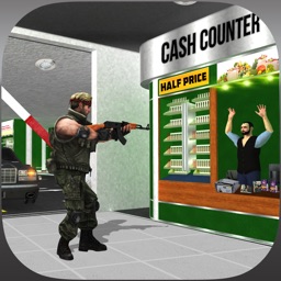 Super-Market Car Driver 3D: Police Shooting Gangster in Mad Crime City