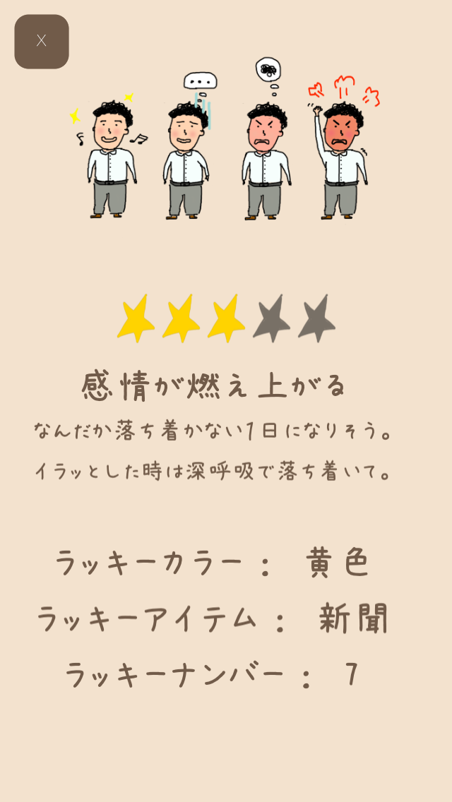 信じるか信じないかはあなた次第、数学的に正しいあなたの今日の運勢