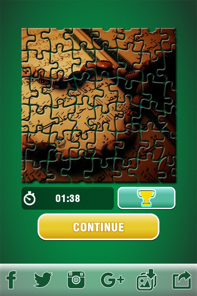 Allah Jigsaw Puzzles: Collection of Muslim and Islamic Puzzle Games for Memory Training screenshot 4
