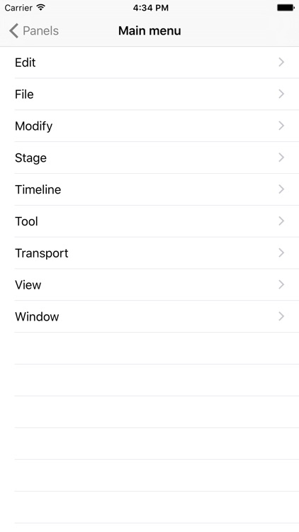 Shortcuts for Edge Animate screenshot-3