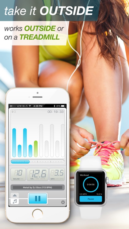 BeatBurn Treadmill Trainer - Walking, Running, and Jogging Workouts