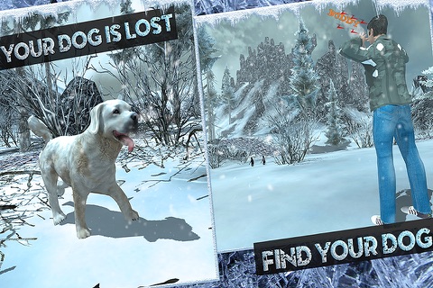 Life Of Real Wild Stray Snow Dog screenshot 3
