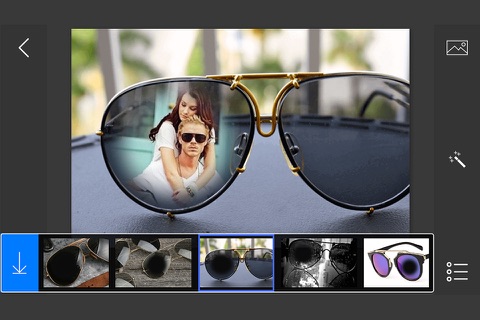 Goggle Photo Frames - make eligant and awesome photo using new photo frames screenshot 2