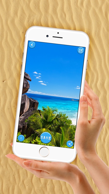 Tropical Beach Wallpaper – Paradise Island Background.s & Summer Nature Landscape.s screenshot-3