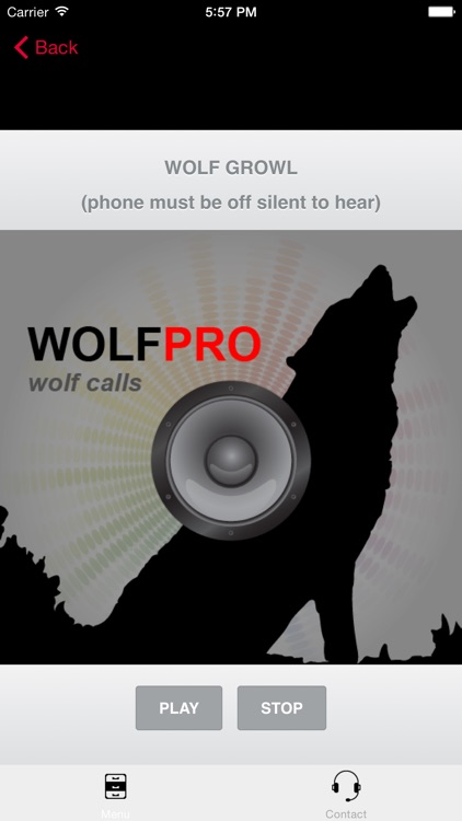 REAL Wolf Calls and Wolf Sounds for Wolf Hunting - BLUETOOTH COMPATIBLEi screenshot-3