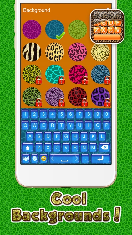 Cheetah Keyboard Skins for iPhone – Animal Print Design.s and Custom Themes Free screenshot-3