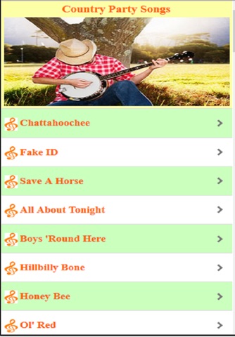 Country Party Songs screenshot 2