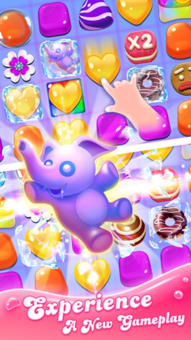 CANDY SWEETS BLAST - 3 PUZZLE MATCH SPLASH MANIA 1.0 IOS GAME GIẢI TRÍ CANDY SWEETS BLAST - 3 PUZZLE MATCH SPLASH MANIA 1.0 IOS