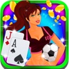 Lucky Team Blackjack: Be the best at card counting and earn amazing soccer bonuses