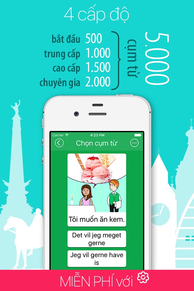 5000 Phrases - Learn Danish Language for Free screenshot 3