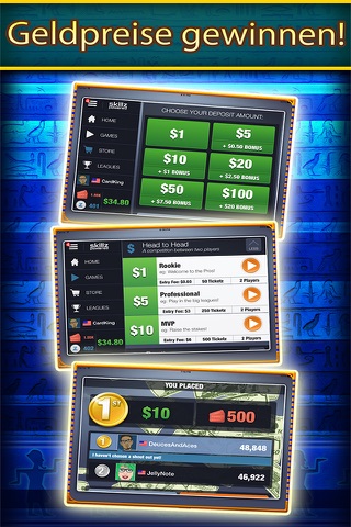Egyptian Pyramid Solitaire - Tournament Edition screenshot 2