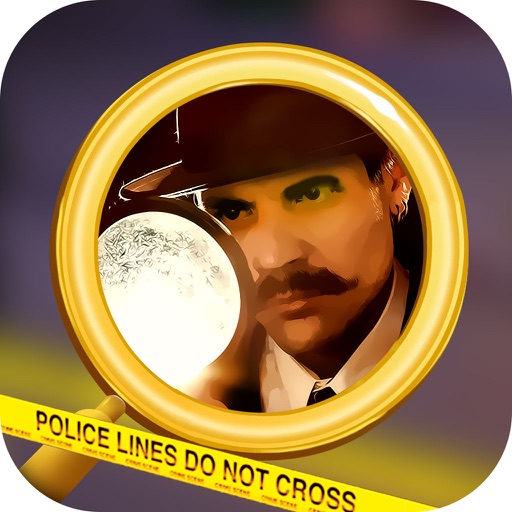 criminal scene unsolved case - hidden object icon