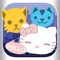 Kitty Matching - Help us catch adorable kitten in match 3 puzzle games