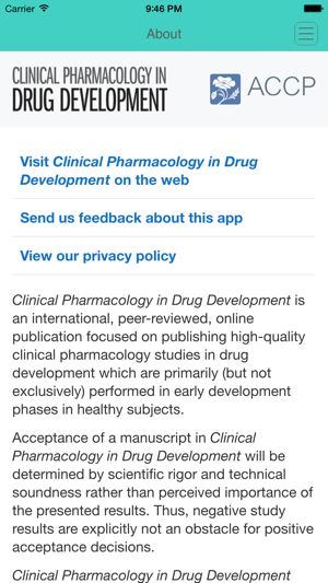 Clinical Pharmacology in Drug Development(圖3)-速報App