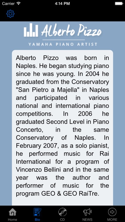 Alberto Pizzo, pianist