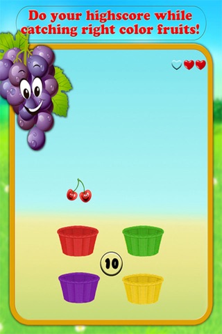 Catch The Fruit - Fill Fruit In Basket, Fruit Mania Puzzle Game screenshot 2